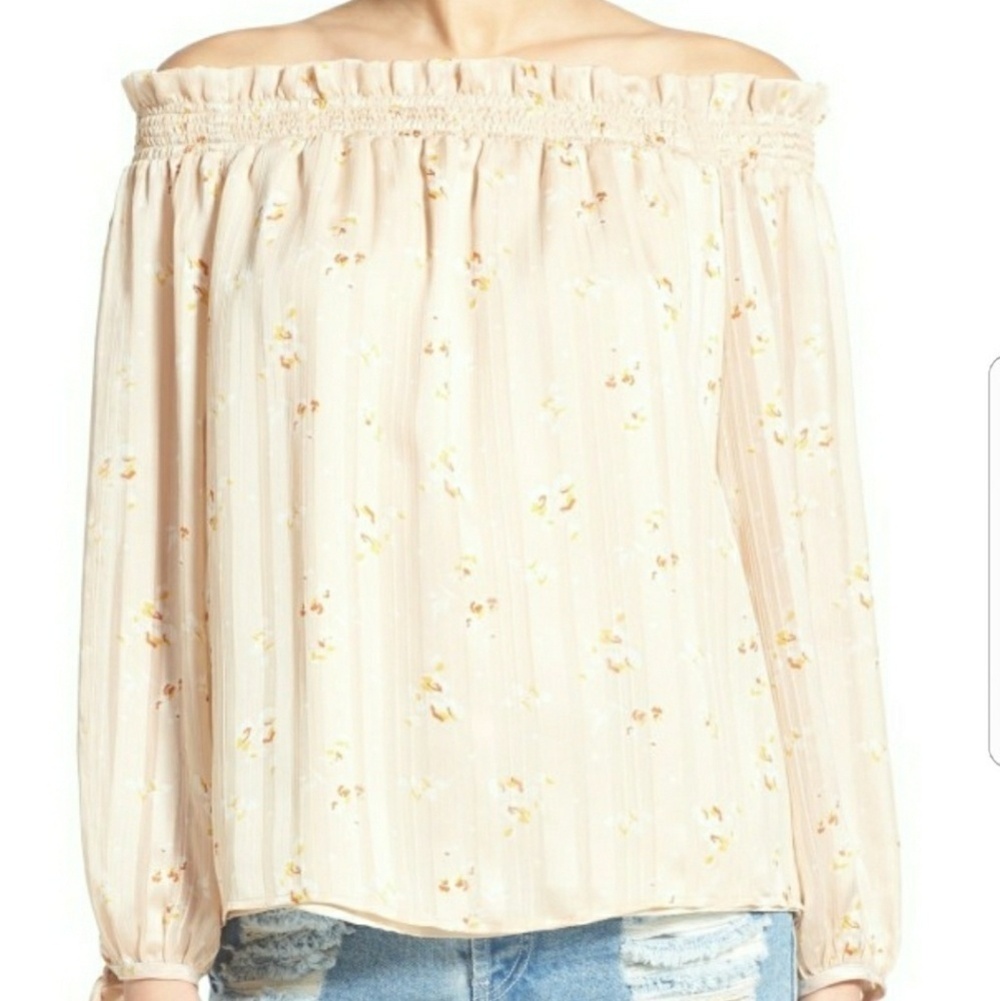 WAYF Off the shoulder top